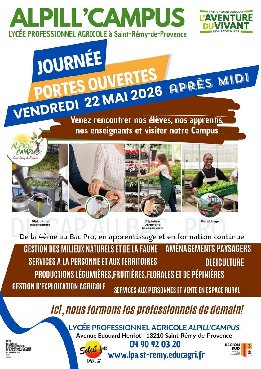 Journées Portes Ouvertes 2026