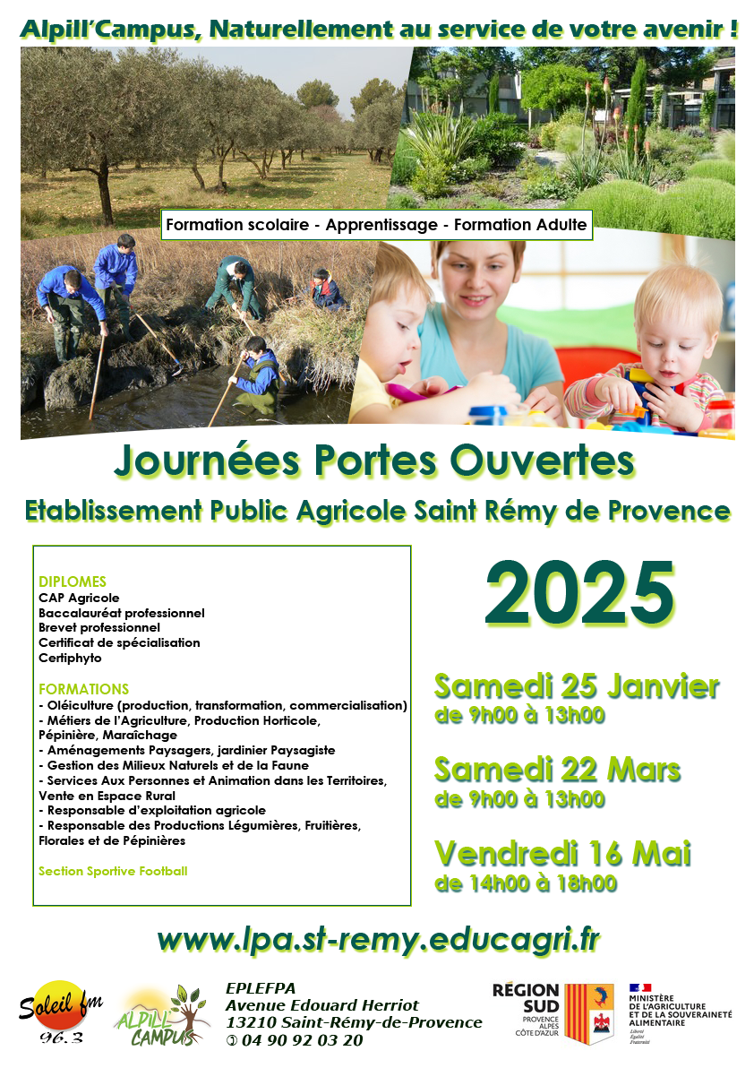 Journées Portes Ouvertes 2025