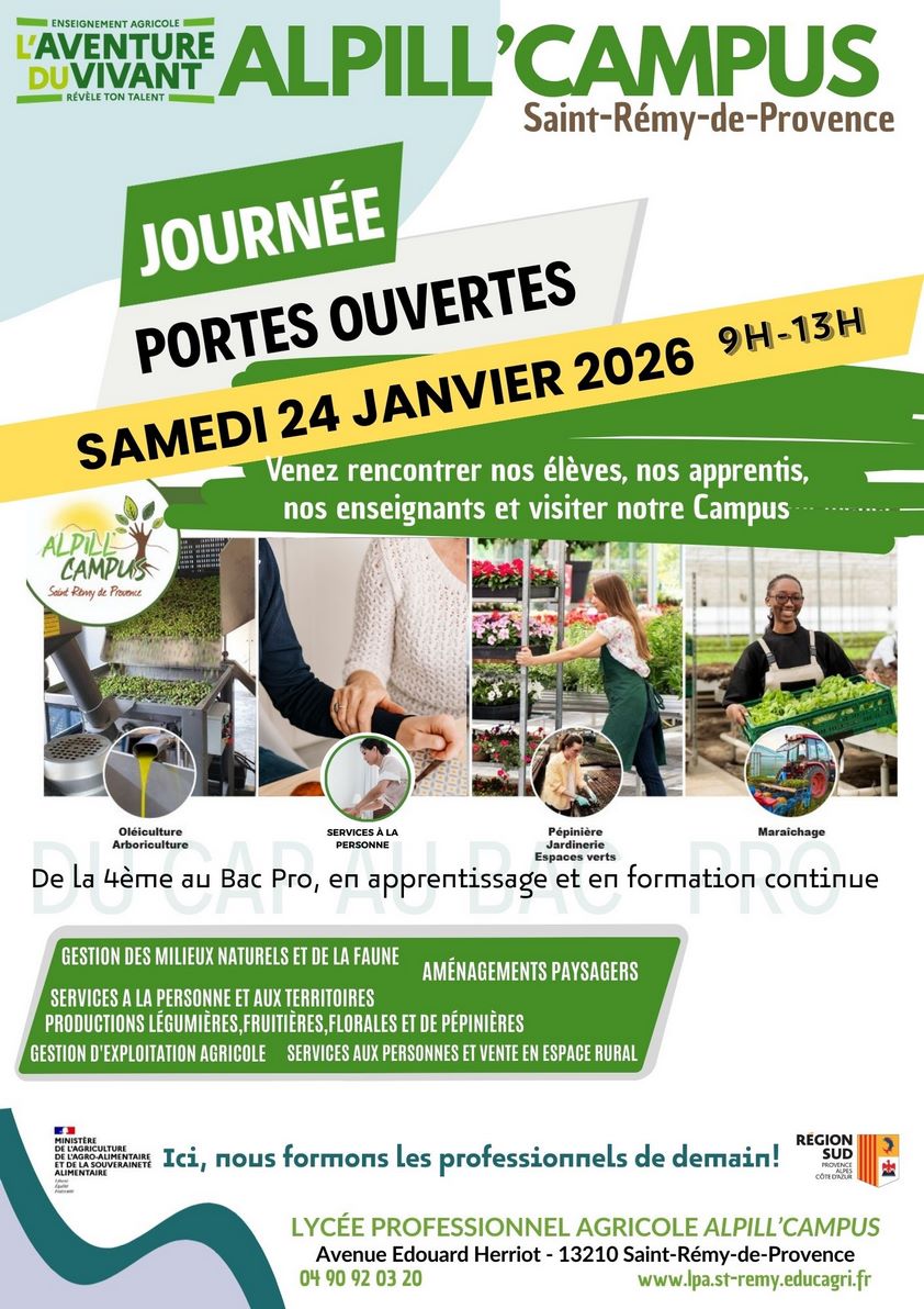 Journées Portes Ouvertes 2026